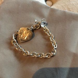 Sterling charm bracelet